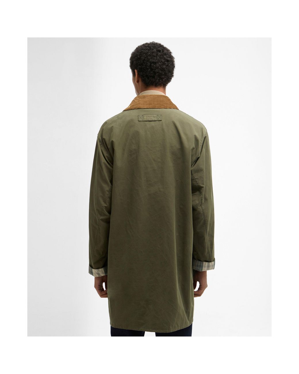 Barbour Green Icons Border Jacket for men