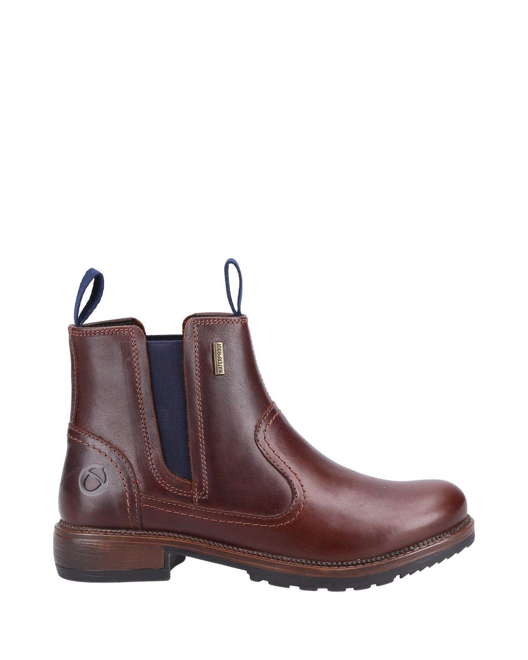 Cotswold Brown Laverton Waterproof Chelsea Boots