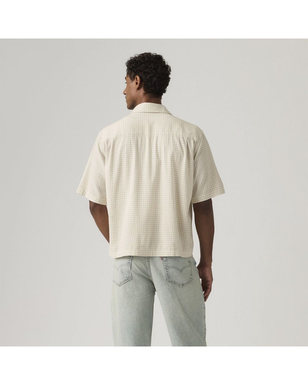 Levi's Natural Ss Boxy Western Criss Cross for men