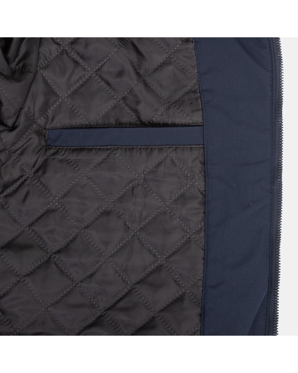 Firetrap Blue Pad Stand Collar Full Zip Long Sleeve Softshell Jacket for men