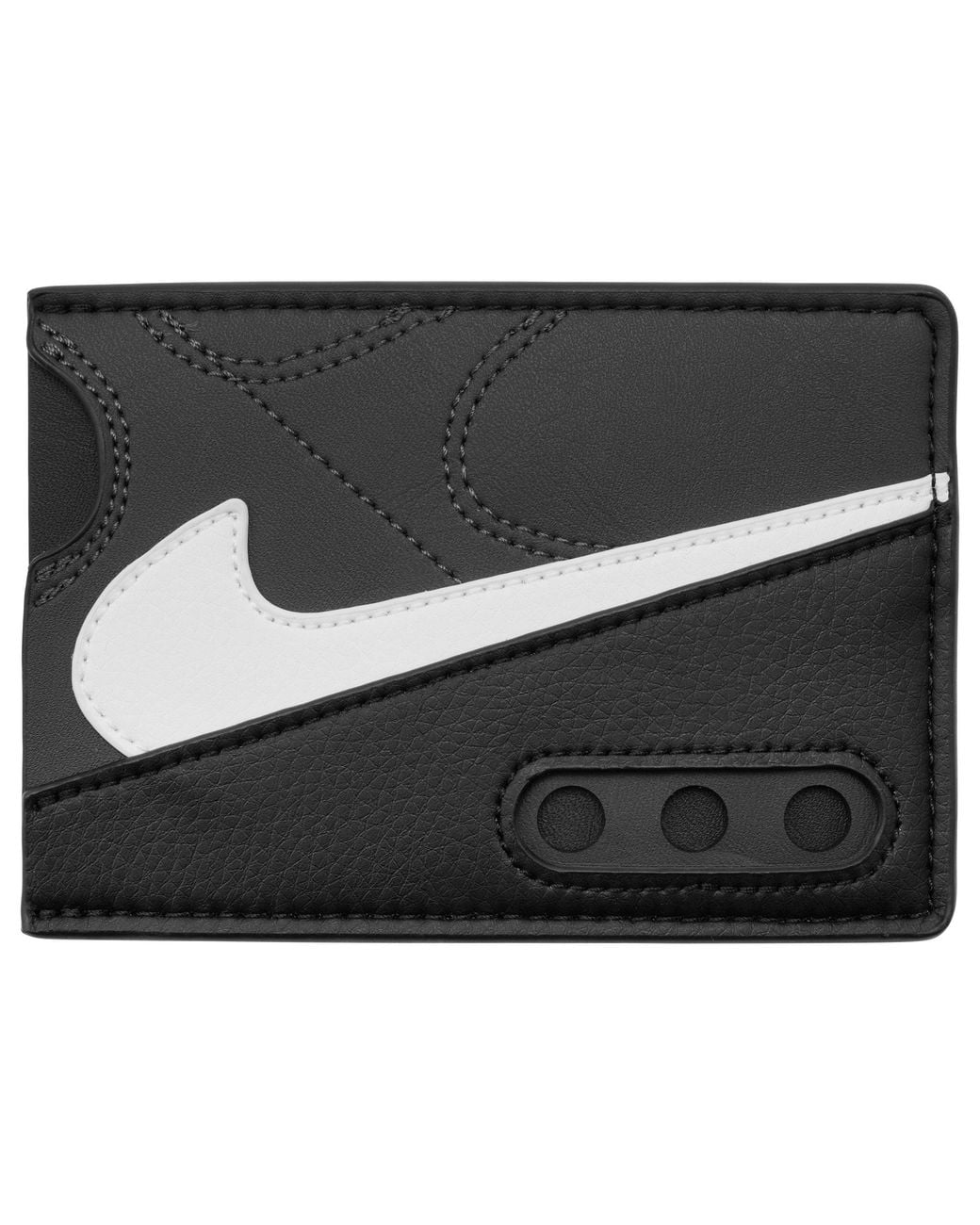 Nike Black Icon Air Max 90 Card Wallet – Sleek Everyday Carry With Air Max