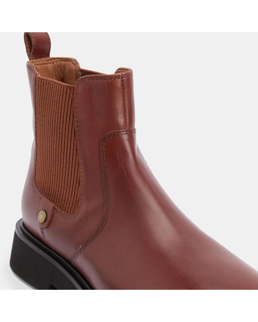 Barbour Brown Delfina Chelsea Boots