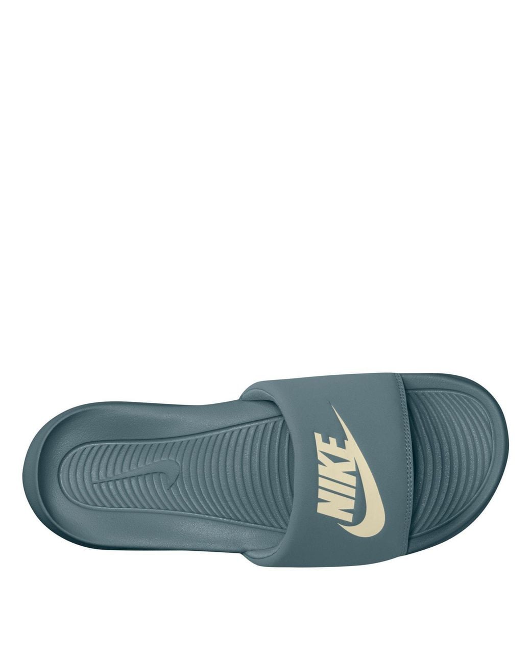 Nike Blue Victori One Slides for men