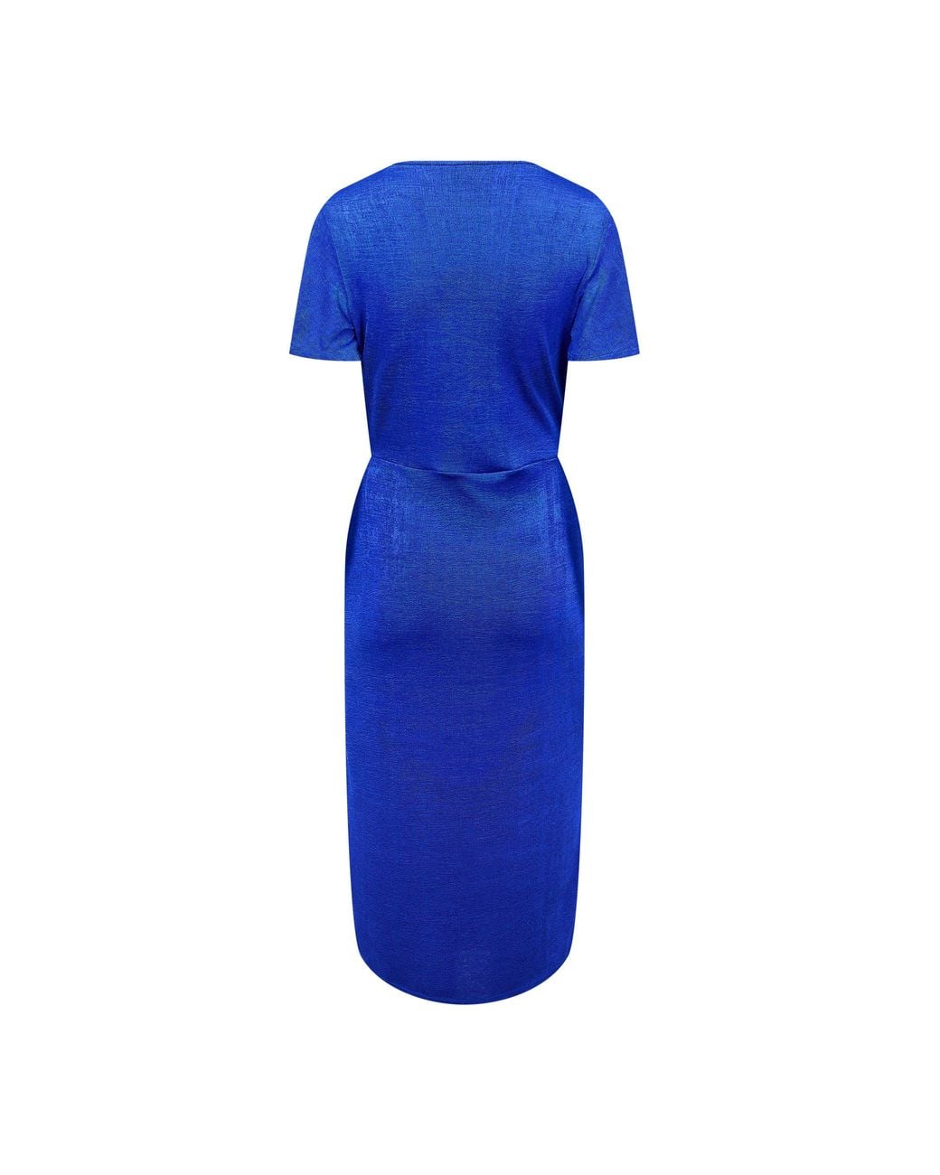 Biba Blue Keyhole Jersey Dress
