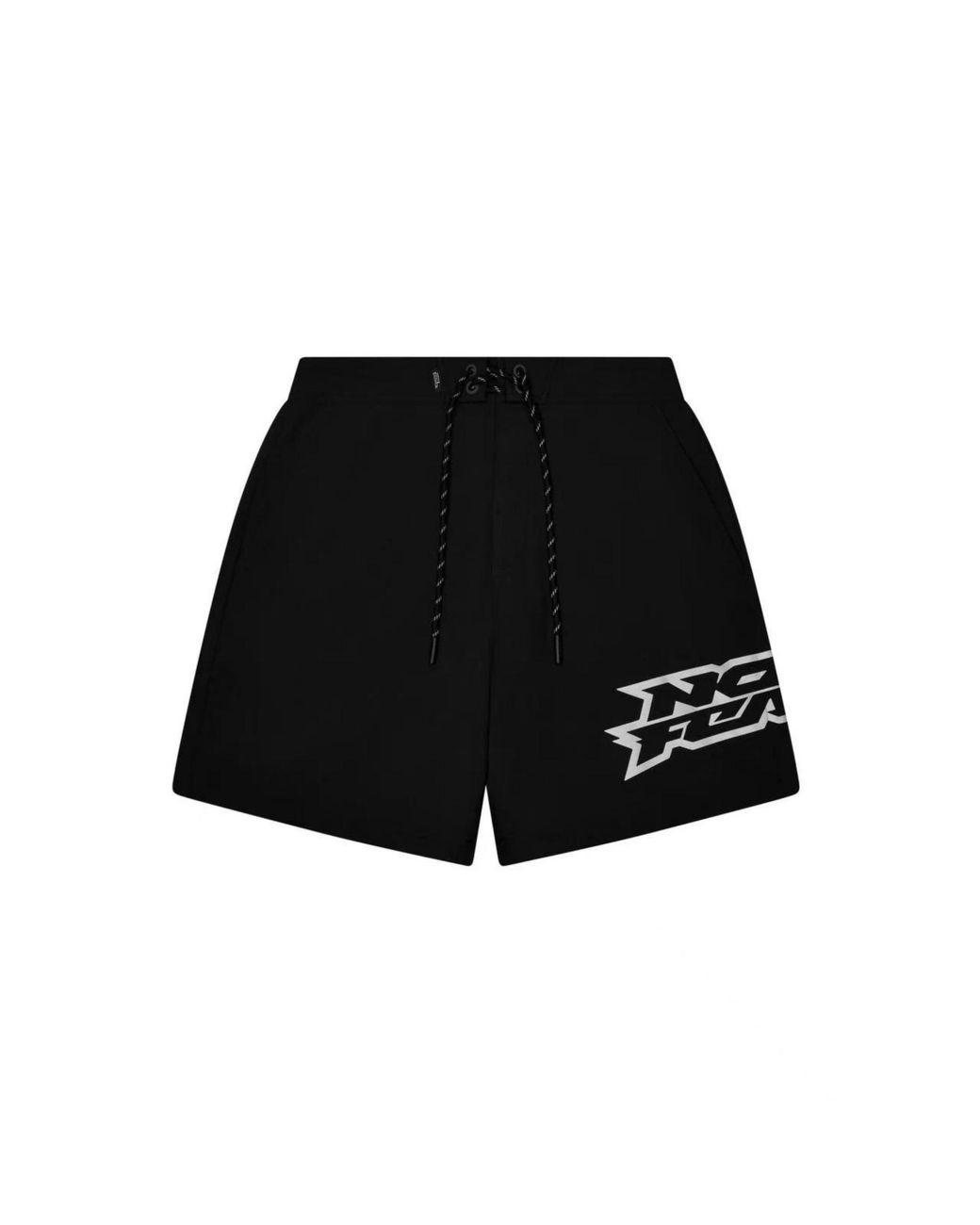 No Fear Black Drawstring Swim Shorts for men