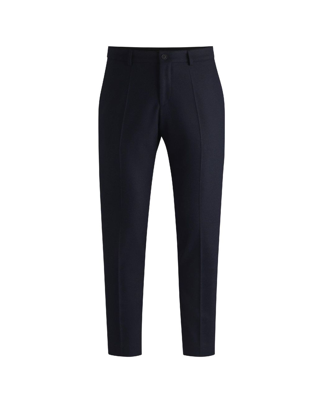 Boss Blue P Genius Straight Leg Trousers for men