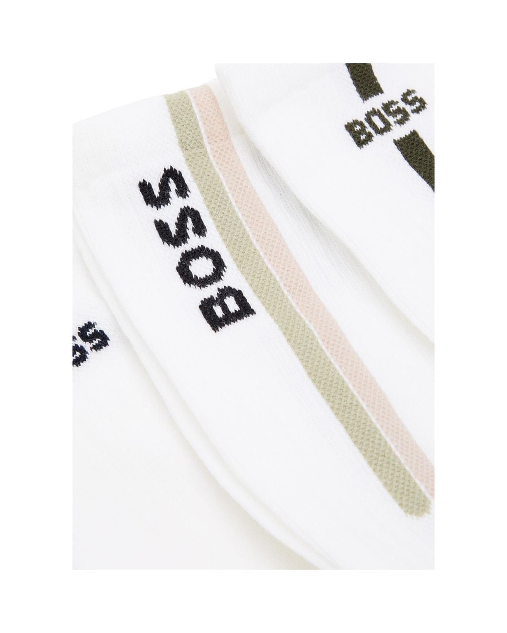 HUGO White Boss 3P Qs Rib Line Cc for men