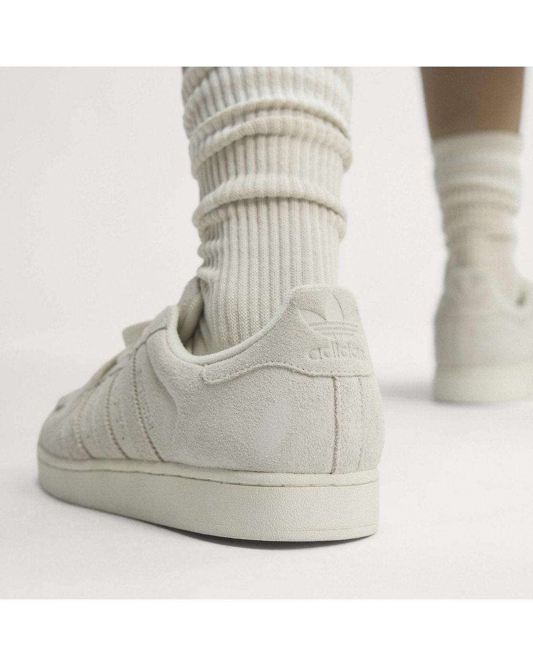 Adidas Originals White Superstar Ii Leather Low-Top Trainers