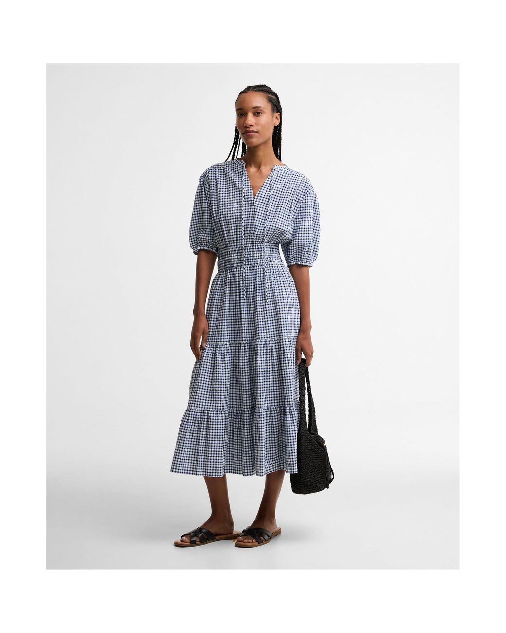Barbour Blue A Line Dress