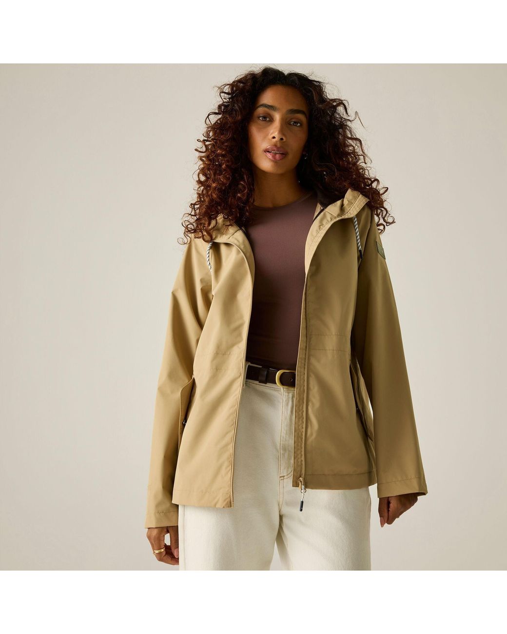 Regatta Brown Bayletta Waterproof Jacket