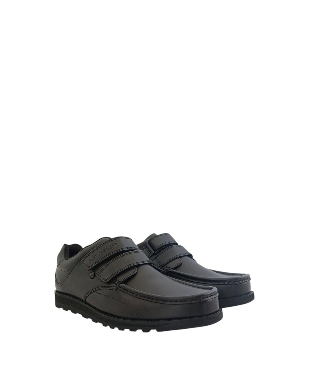 Pretty Green Black Harrow Vel for men