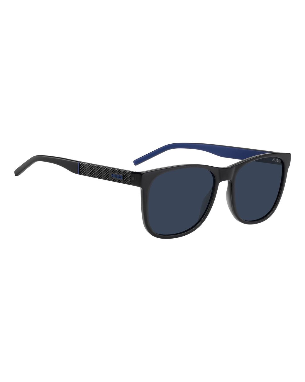 HUGO Blue Rectangle Sunglasses for men