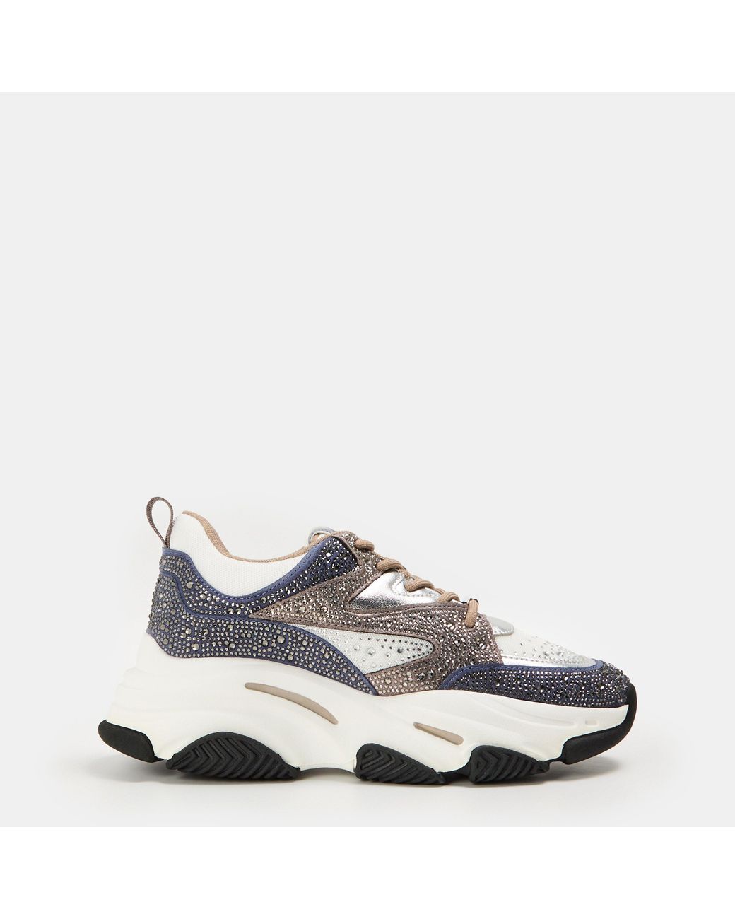 Steve Madden White Privy Chunky Trainers