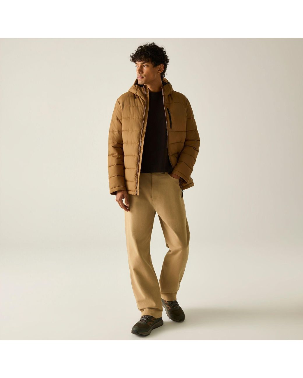 Regatta Brown Frankie Padded Jacket for men
