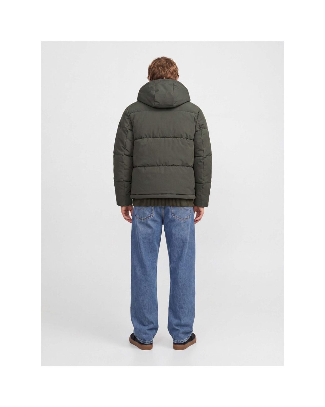 Jack & Jones Green Jack Galaxy Puf Jkt Sn64 for men