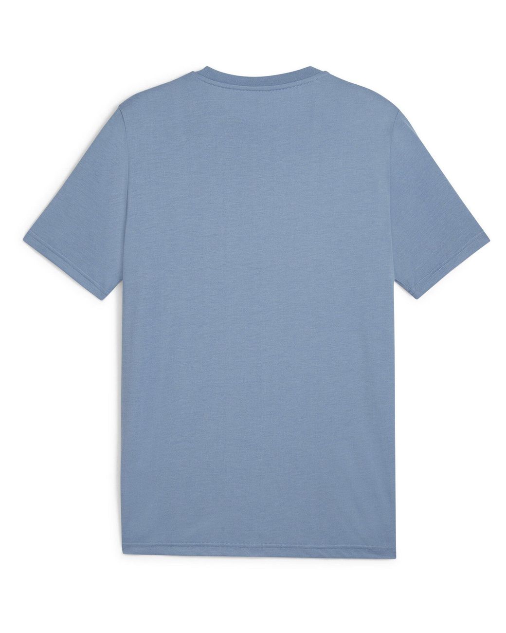 PUMA Blue Teamfinal Casuals Regular Fit T-Shirt for men