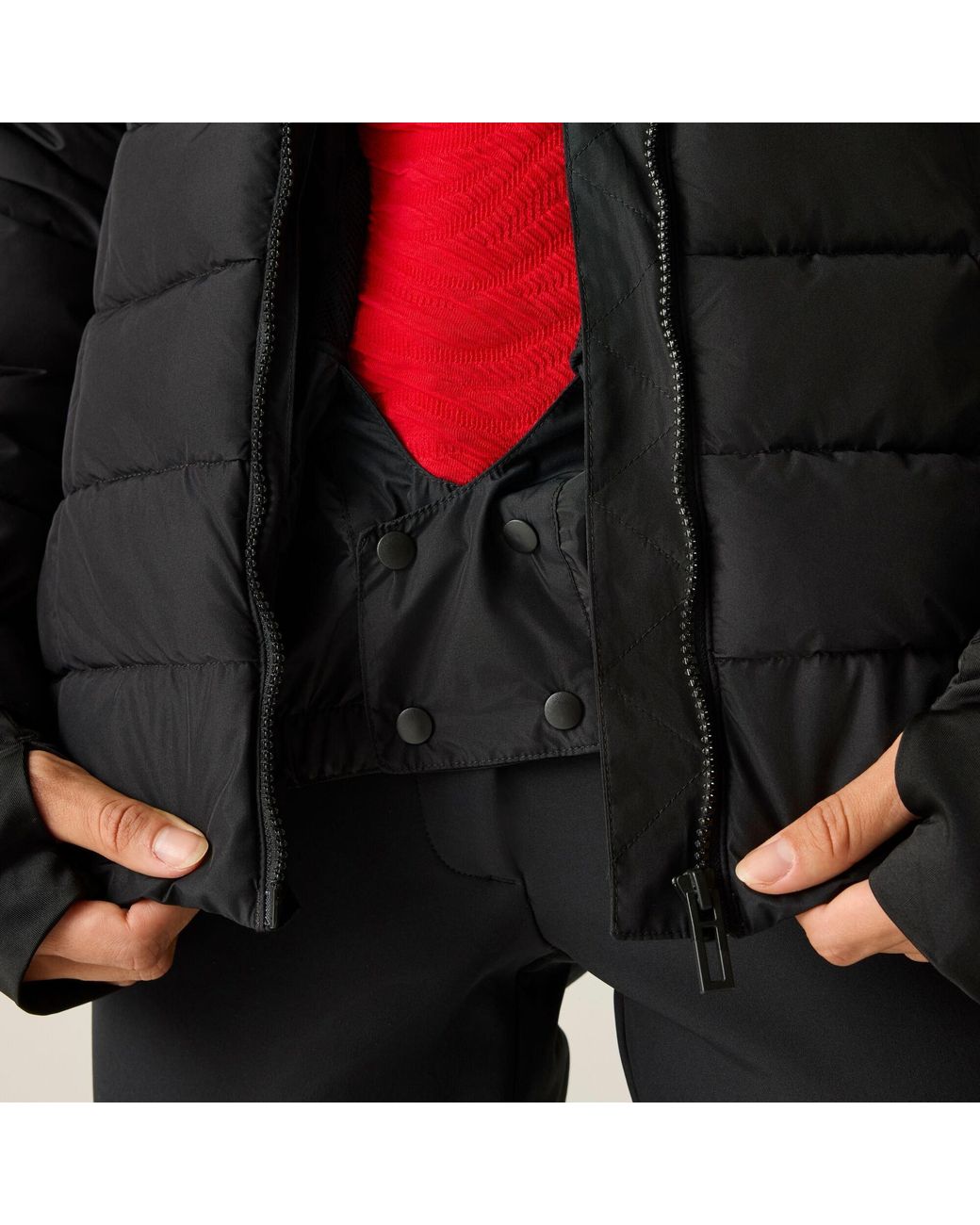 Dare 2b Black Blindside Ii Waterproof Insulated Jacket
