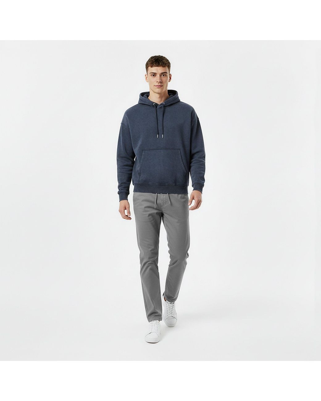 Jack Wills Blue Canvas Wide Leg Trousers for men