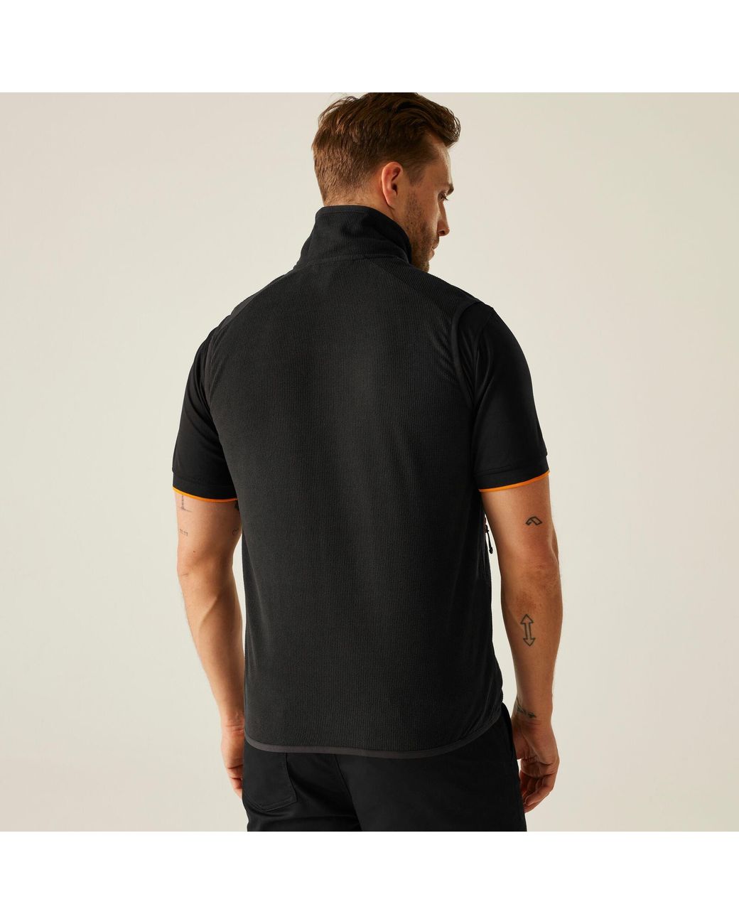 Regatta Black Navigate Fleece Bodywarmer for men