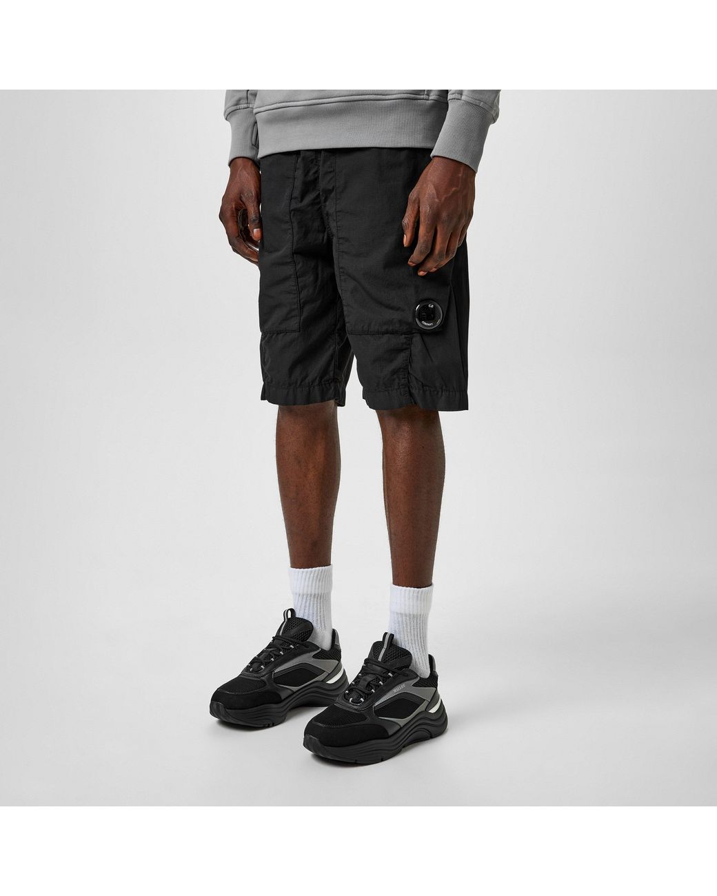 Mallet Black Chunky Trainers for men