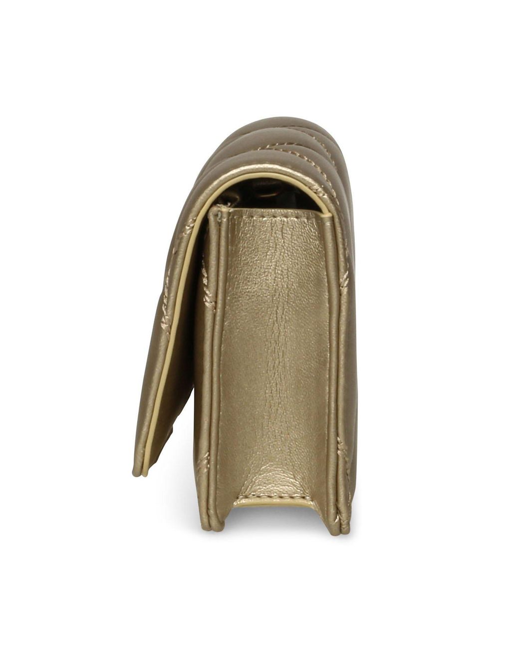 Steve Madden Brown Lm Satin Jewel Shldr