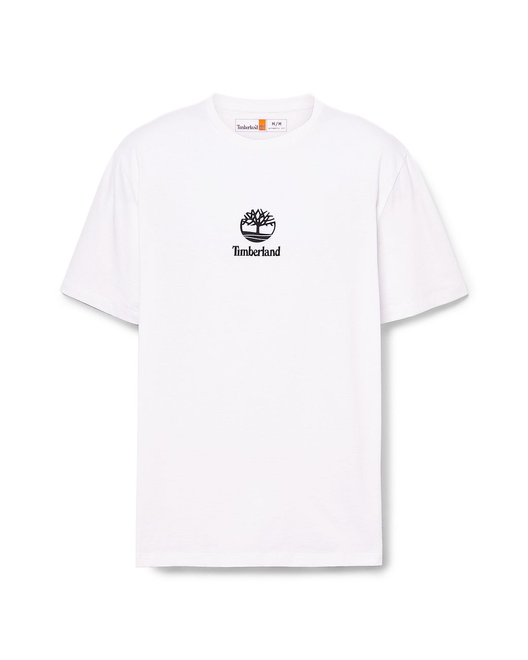 Timberland White Stack Logo T-Shirt for men