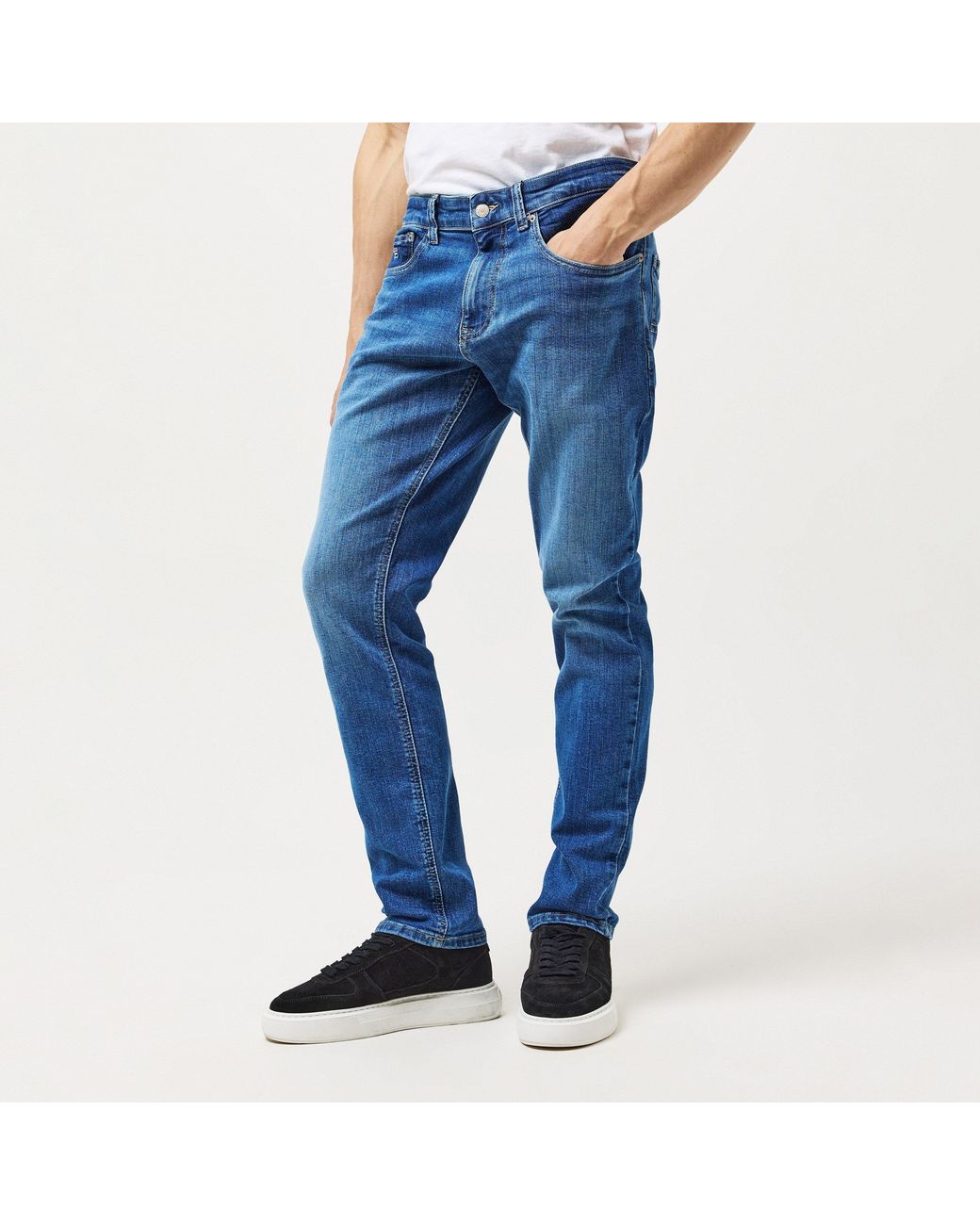 Tommy Hilfiger Blue Scanton Slim Fit Jeans for men