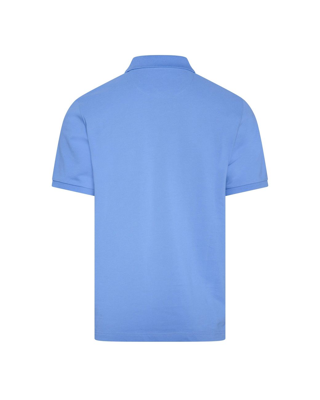 Gant Blue Graphic Short Sleeve Polo Shirt for men