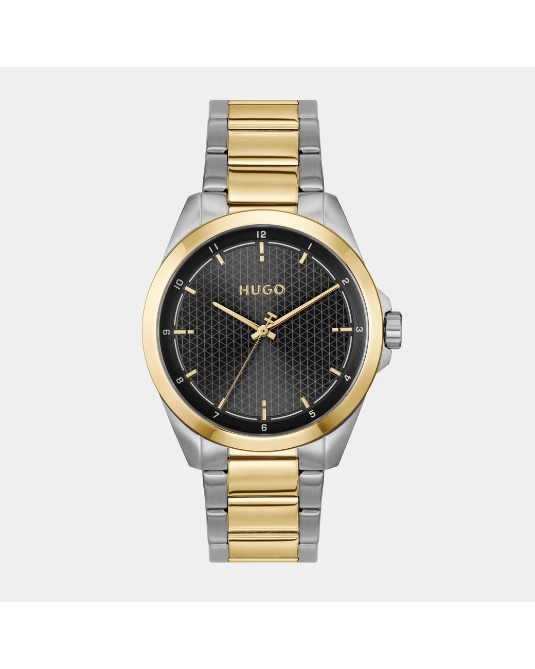 HUGO Metallic Gents #Seam Bracelet Watch for men