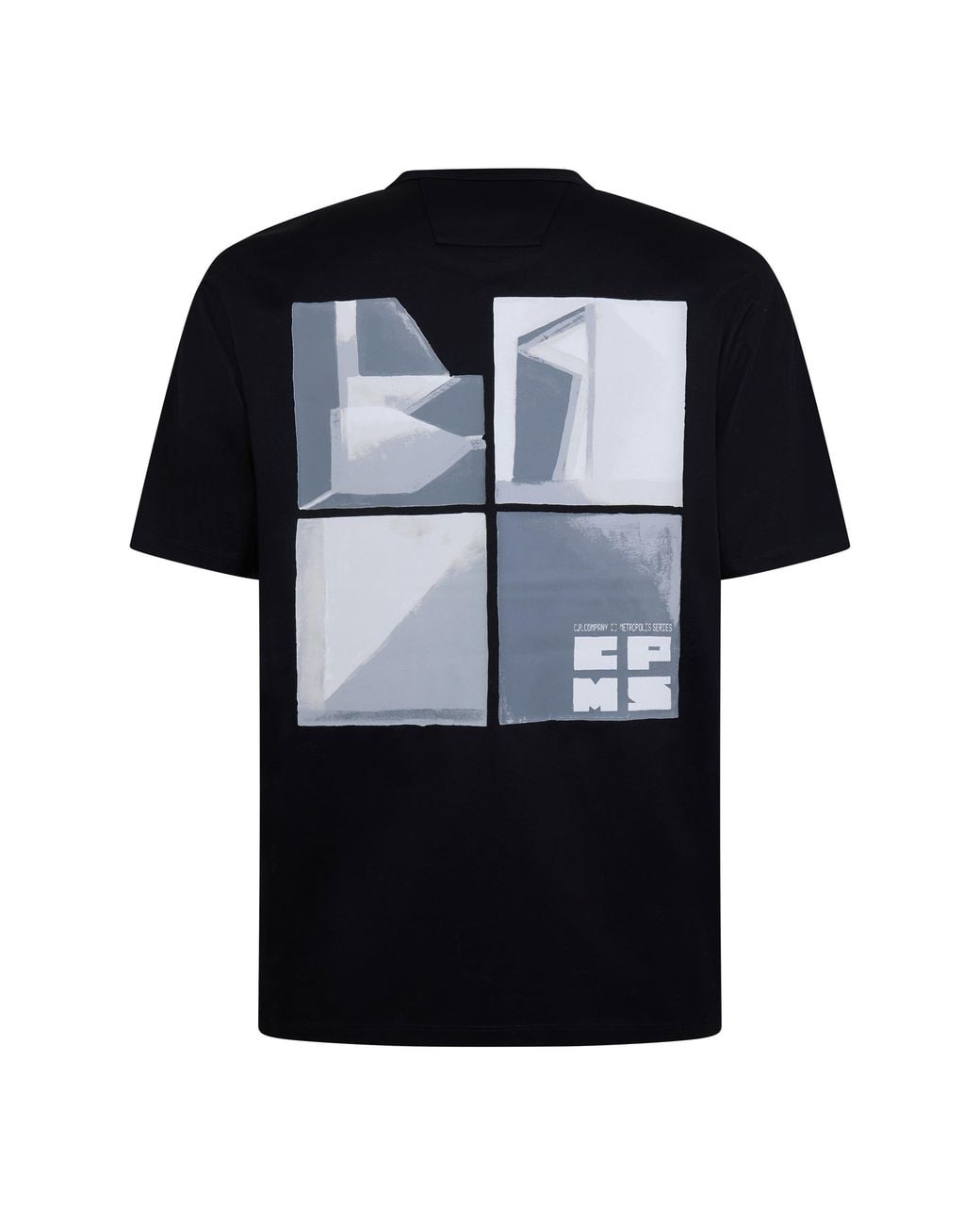 CP COMPANY METROPOLIS Black Cpcm Graph Tee Sn64 for men