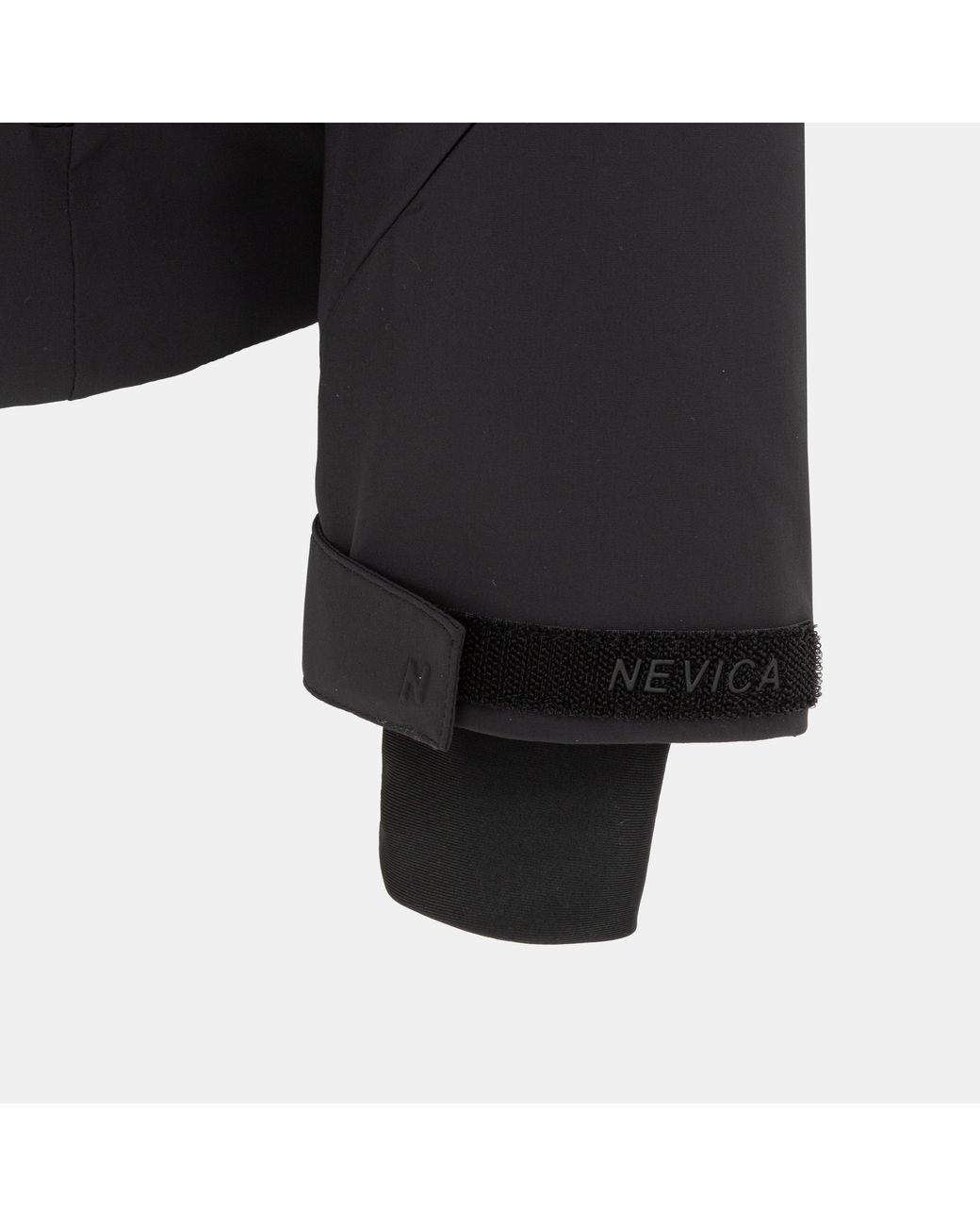 Nevica Black Vail Waterproof Windproof Synthetic Insulated Detachable Hood Ski Jacket for men