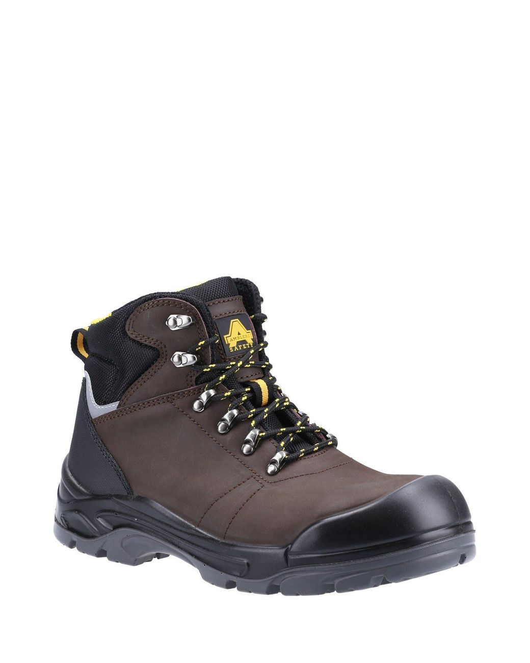 Amblers Safety Brown As203 Laymore Water Resistant Leather Safety Boot for men