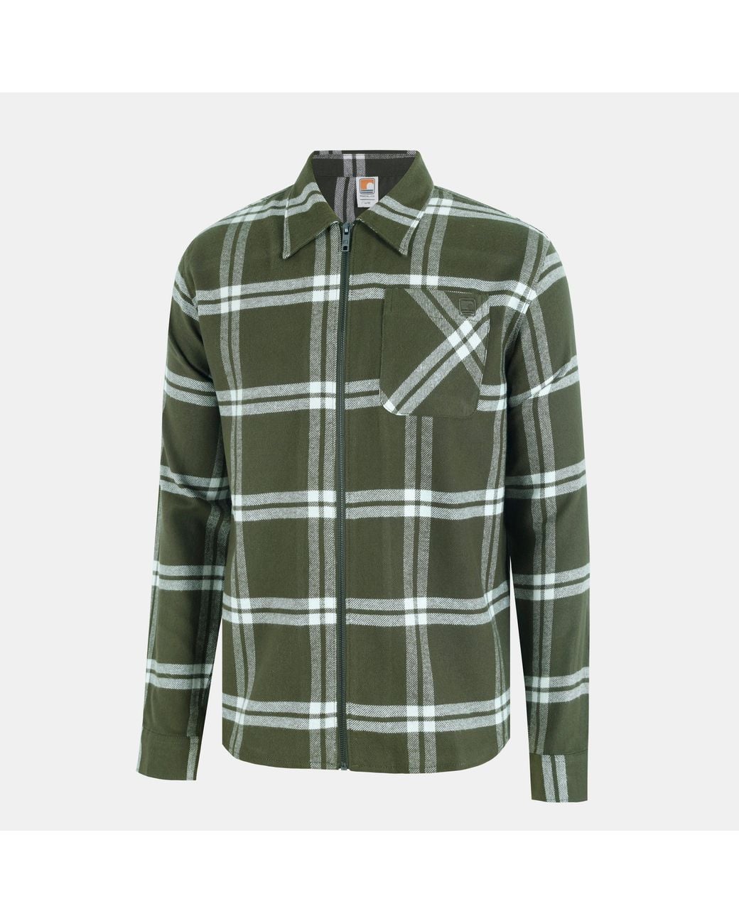 SoulCal & Co California Green Soul Check Tailored Fit Overshirt for men
