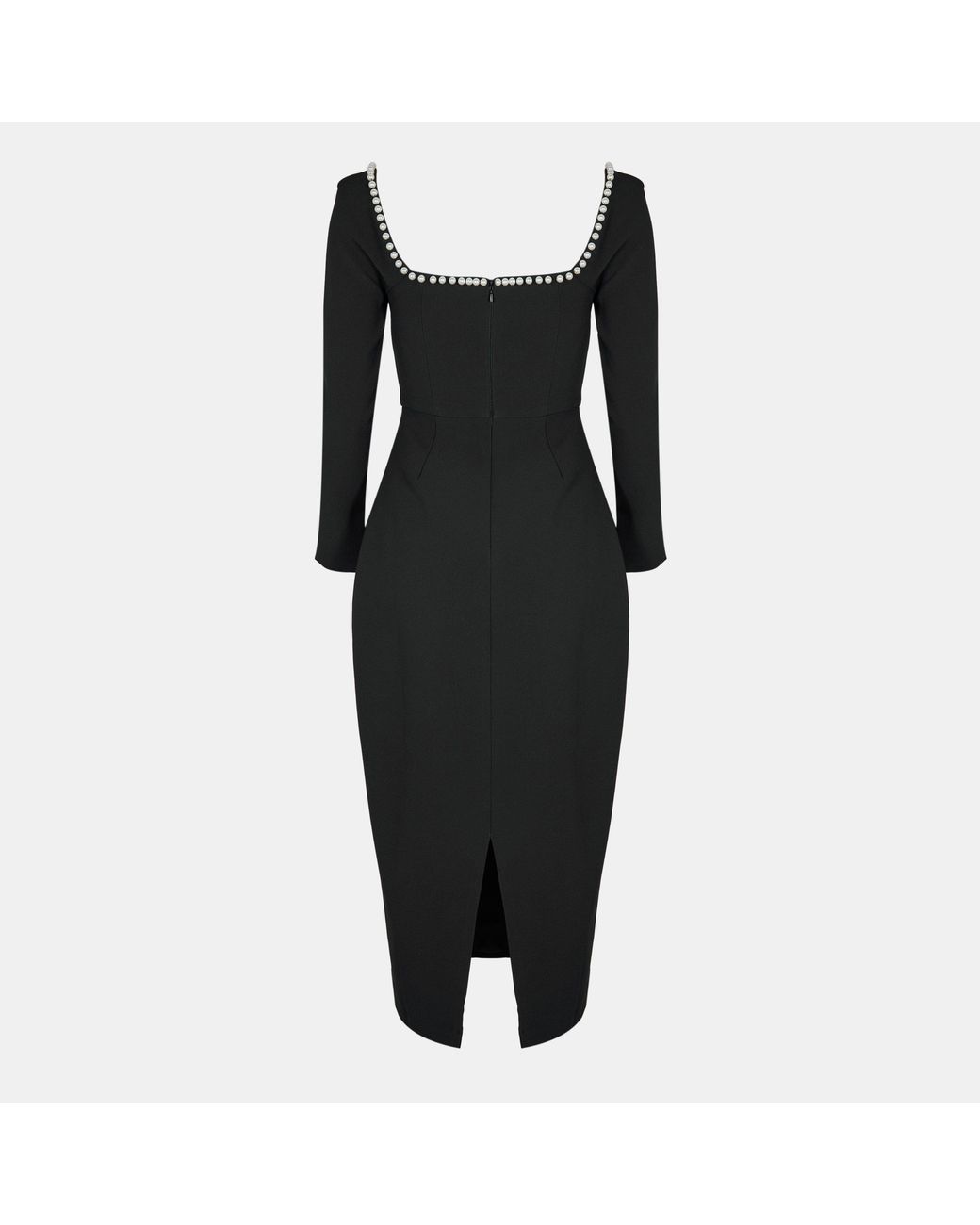 Odd Muse Black The Ultimate Muse Midi Pearl Dress