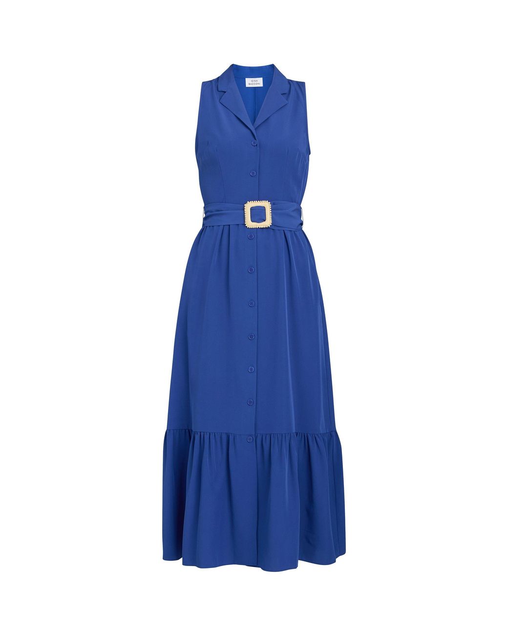 Gina Bacconi Blue Jamie Shirt Dress