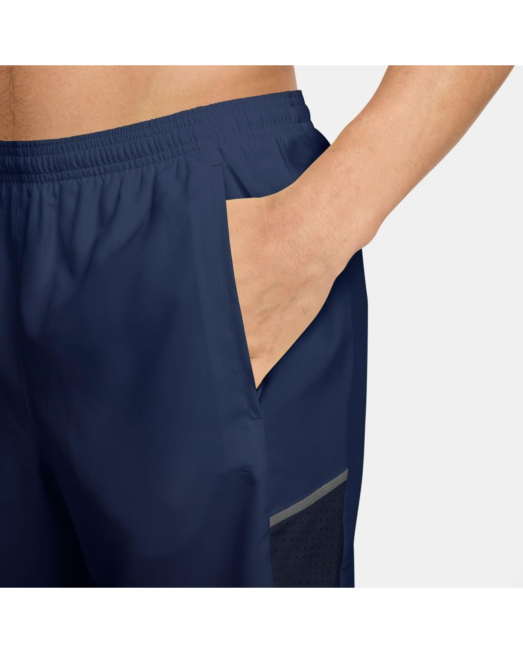 Nike Blue Miler 7 Performance Running Shorts for men
