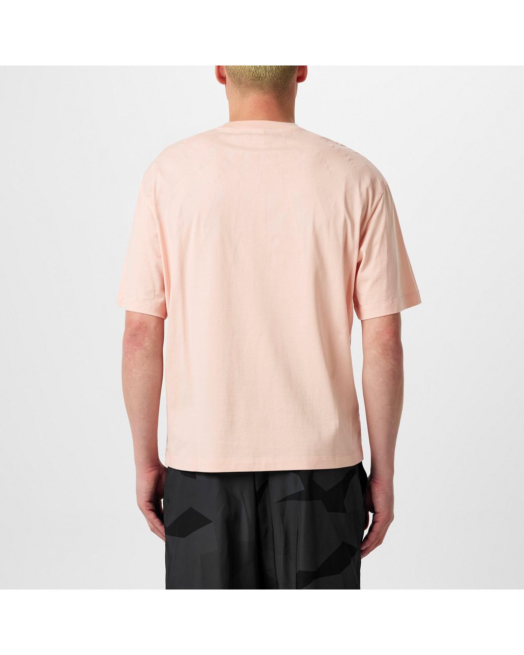 Neil Barrett Pink Thunderbolt T-Shirt for men