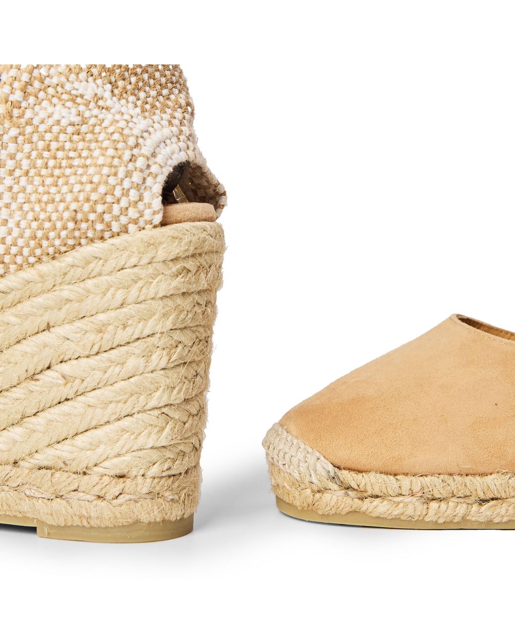 Castaner Metallic Carina Wedge Sandal