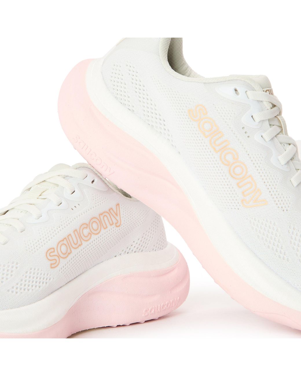 Saucony White Ride Running Shoes