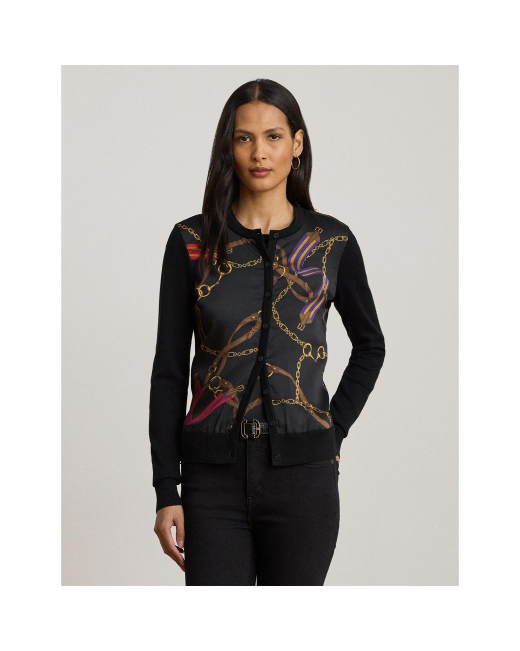 Ralph Lauren Black Ofryah Crew Neck Jumper