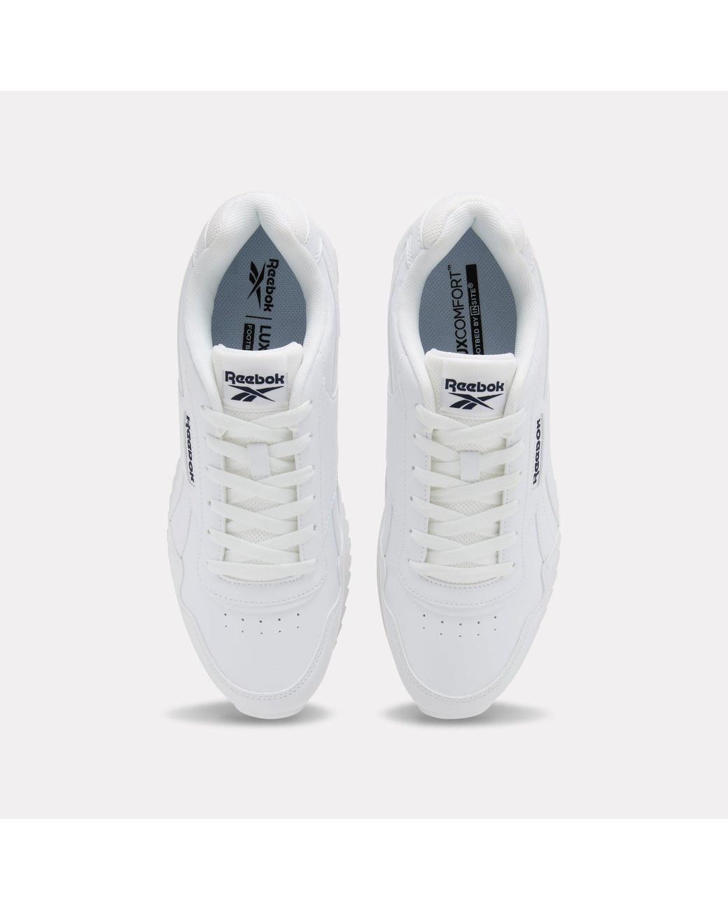 Reebok White Glide Ripple Clip Trainers for men