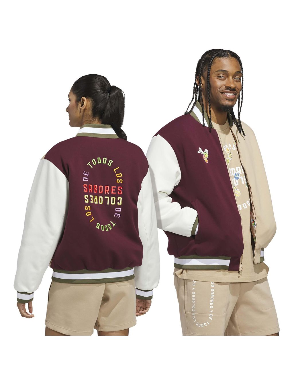 Adidas Brown Dugout Coaches Windbreaker for men