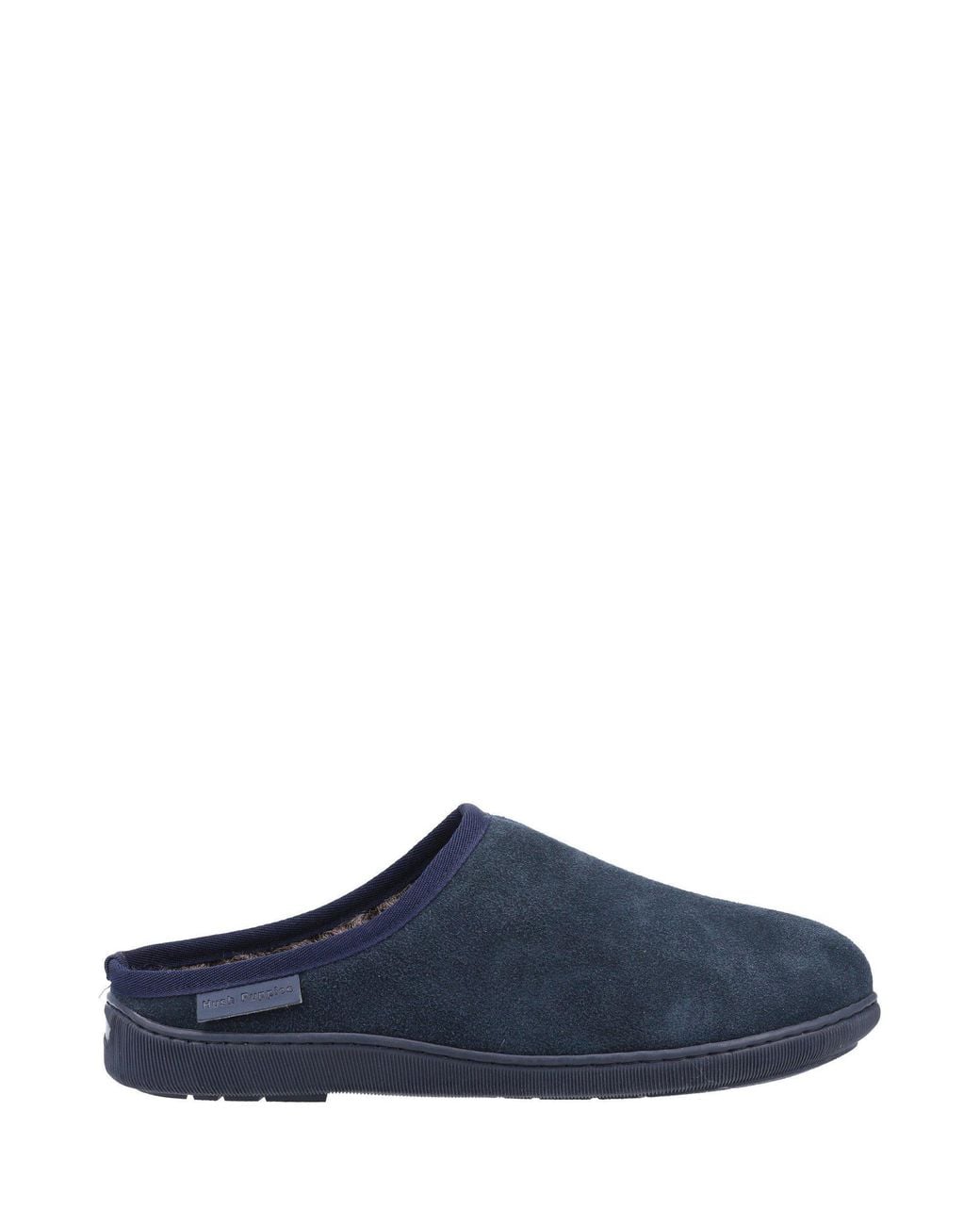 Hush Puppies Blue Ashton Suede Mule Slippers for men