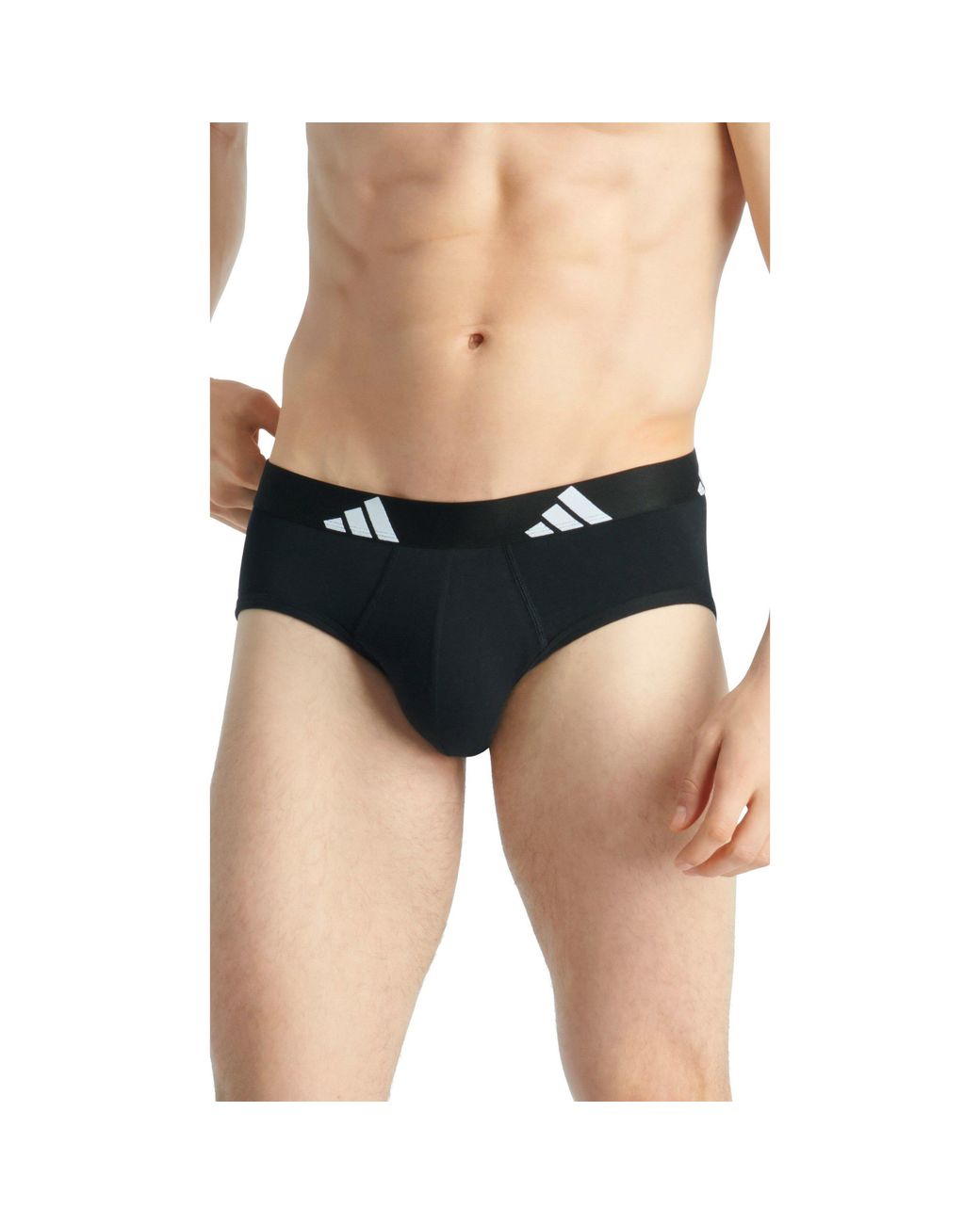 Adidas Black Brief 3Pk for men