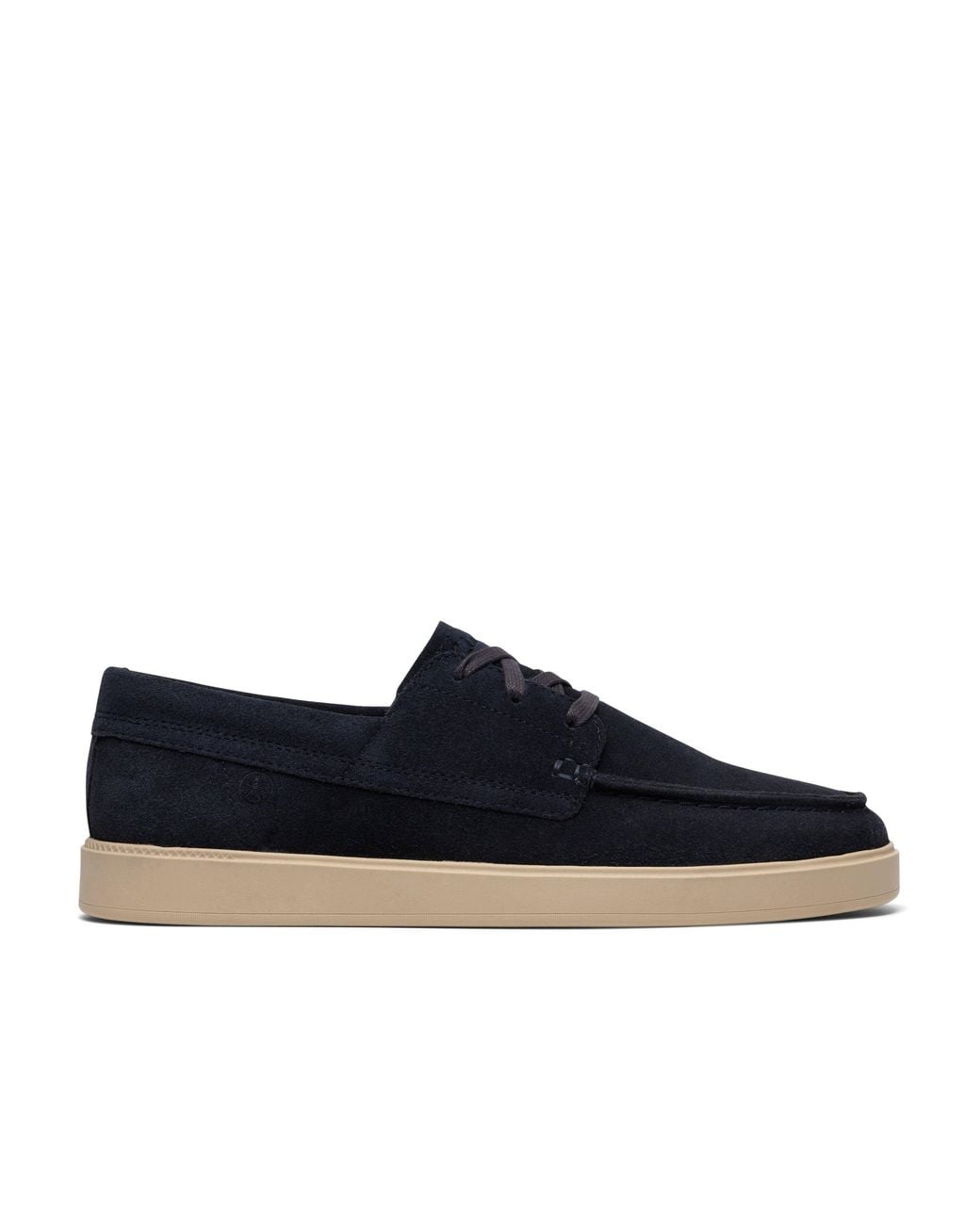 Clarks Blue Lockford Boat Suede for men