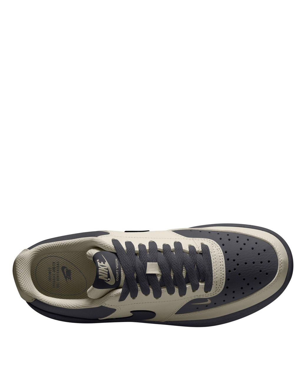 Nike Brown Court Vision Low Next Nature Trainers