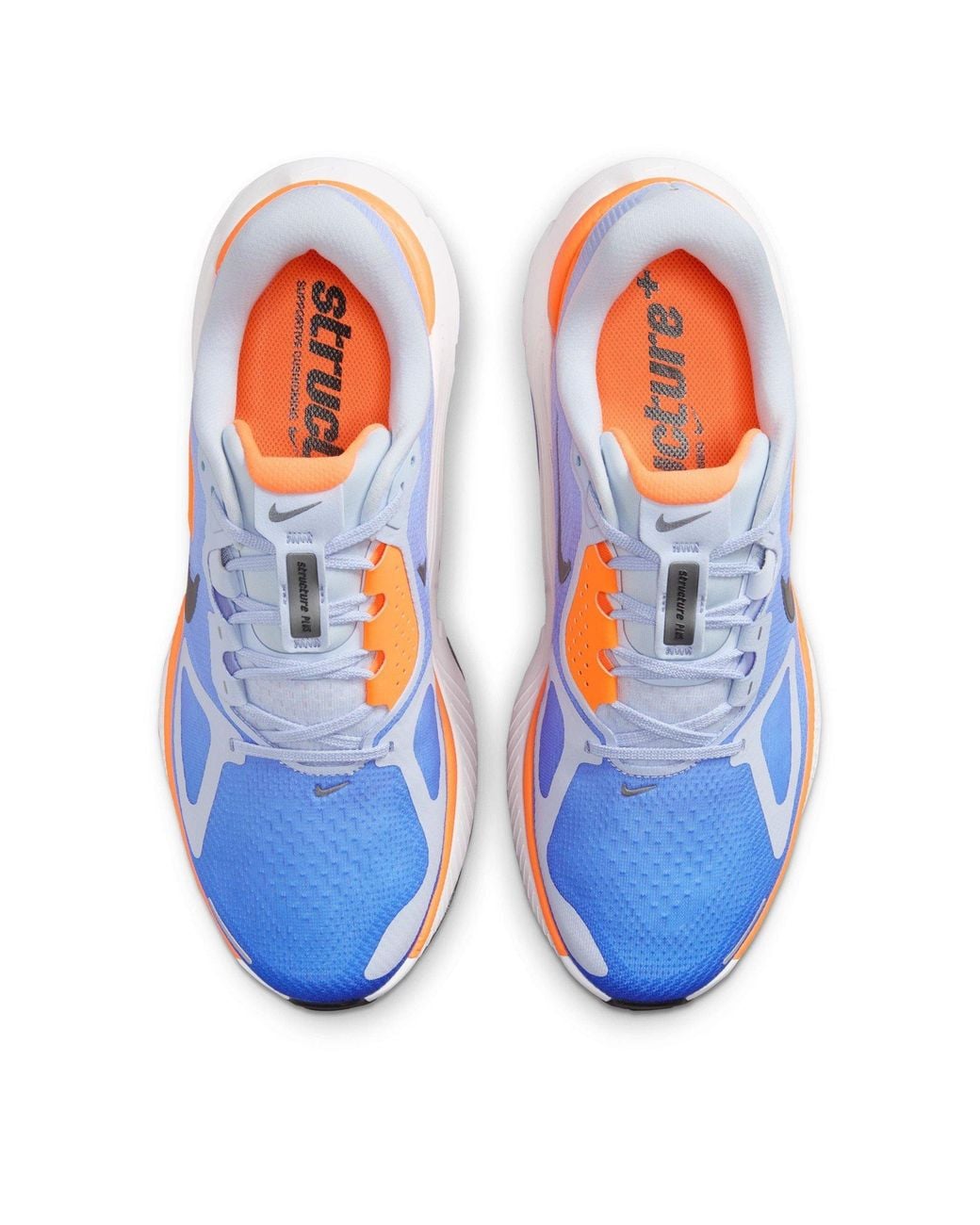 Nike Blue Structure Plus Road Running Shoes for men