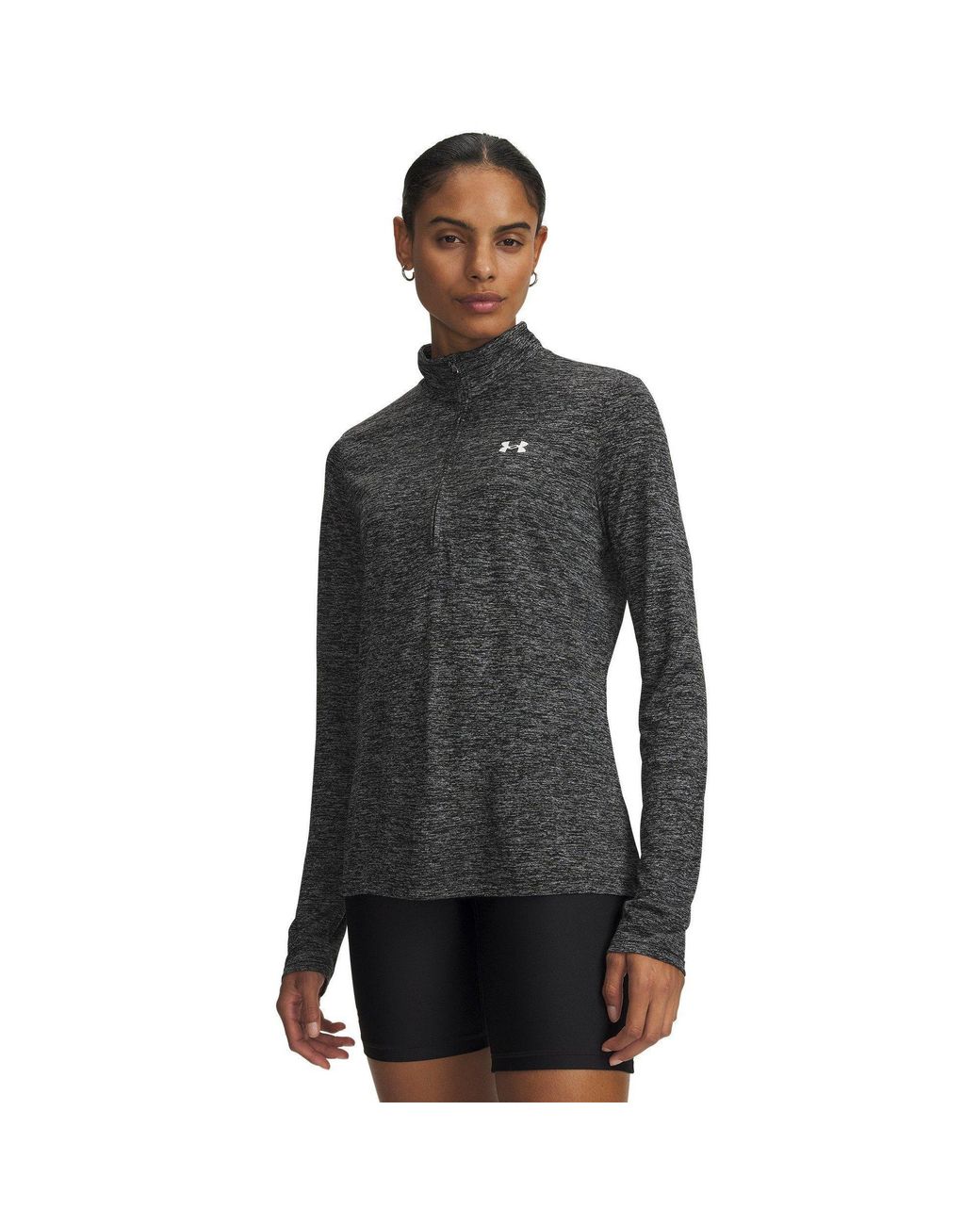 Under Armour Black Tech Half Zip Top