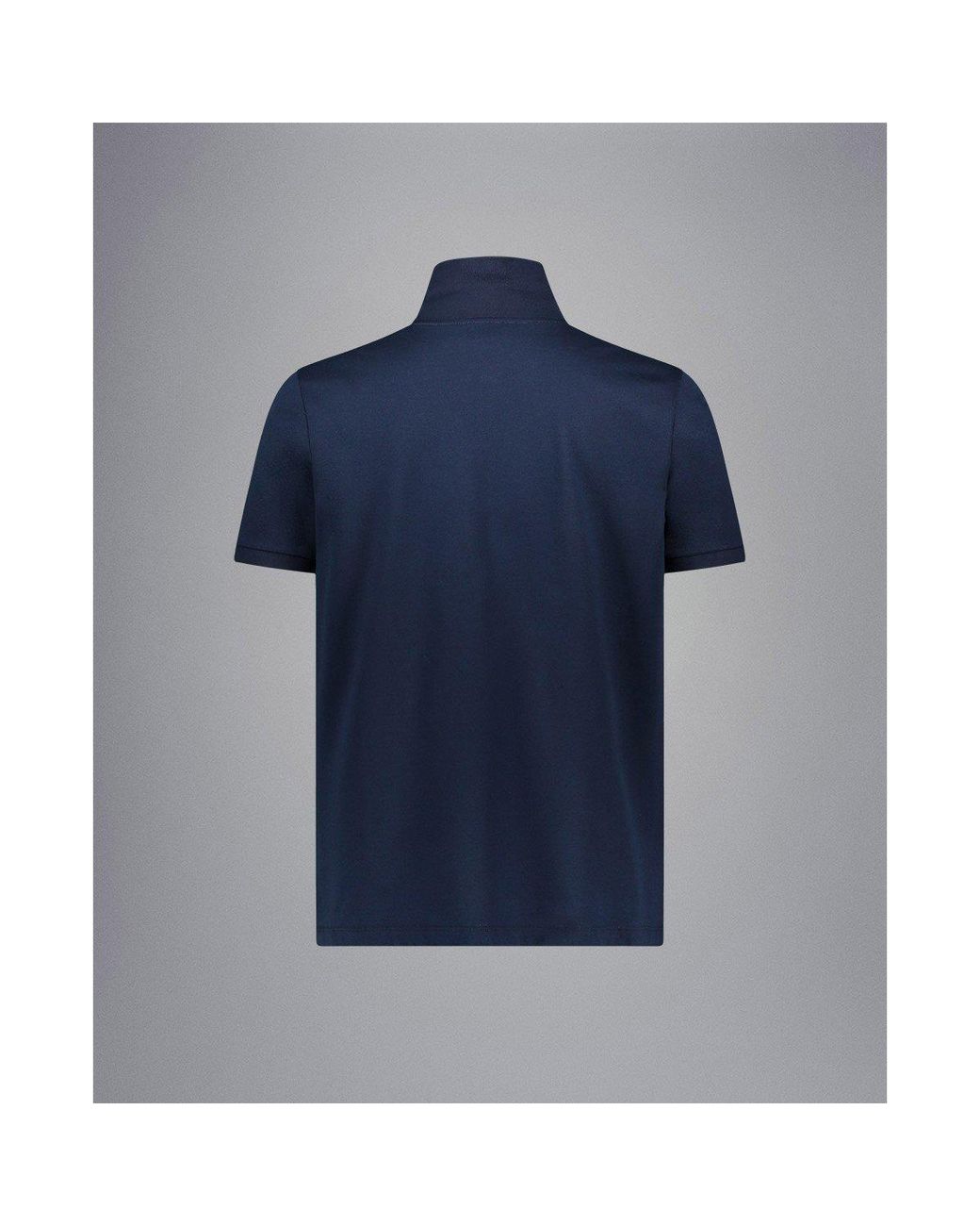 Paul & Shark Blue Tiedye Bear T-shirt for men