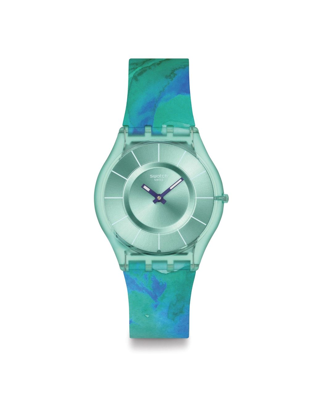 Swatch Green Paradise Analogue Quartz Watch